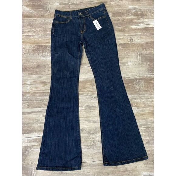 PacSun Stretch Flared Denim Jeans Women’s Size S - Picture 1 of 7